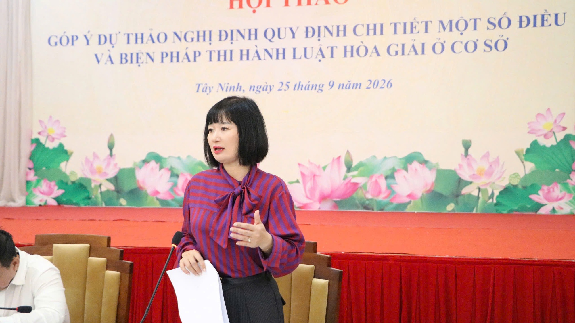 Bộ Tư pháp lấy ý kiến hoàn thiện Nghị định quy định chi tiết Luật Hòa giải ở cơ sở- Ảnh 3.