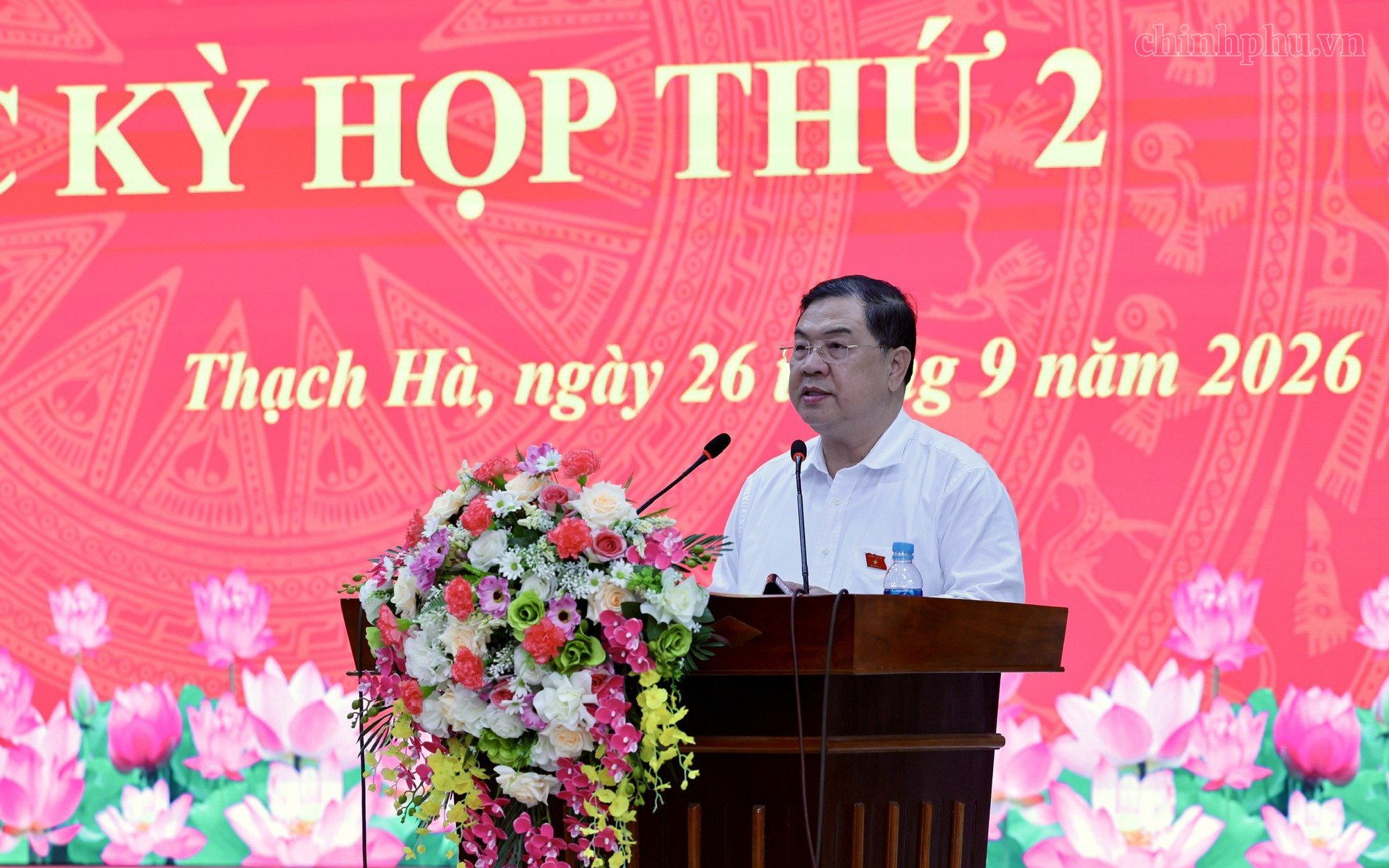 Phó Thủ tướng Thường trực Phạm Gia Túc tiếp xúc cử tri Hà Tĩnh trước Kỳ họp thứ 2, Quốc hội khóa XVI
