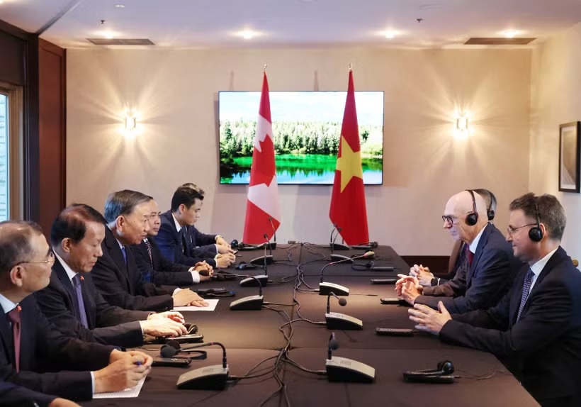 Tổng Bí thư, Chủ tịch nước Tô Lâm tiếp Hiệu trưởng Trường Đại học Concordia- Ảnh 1.