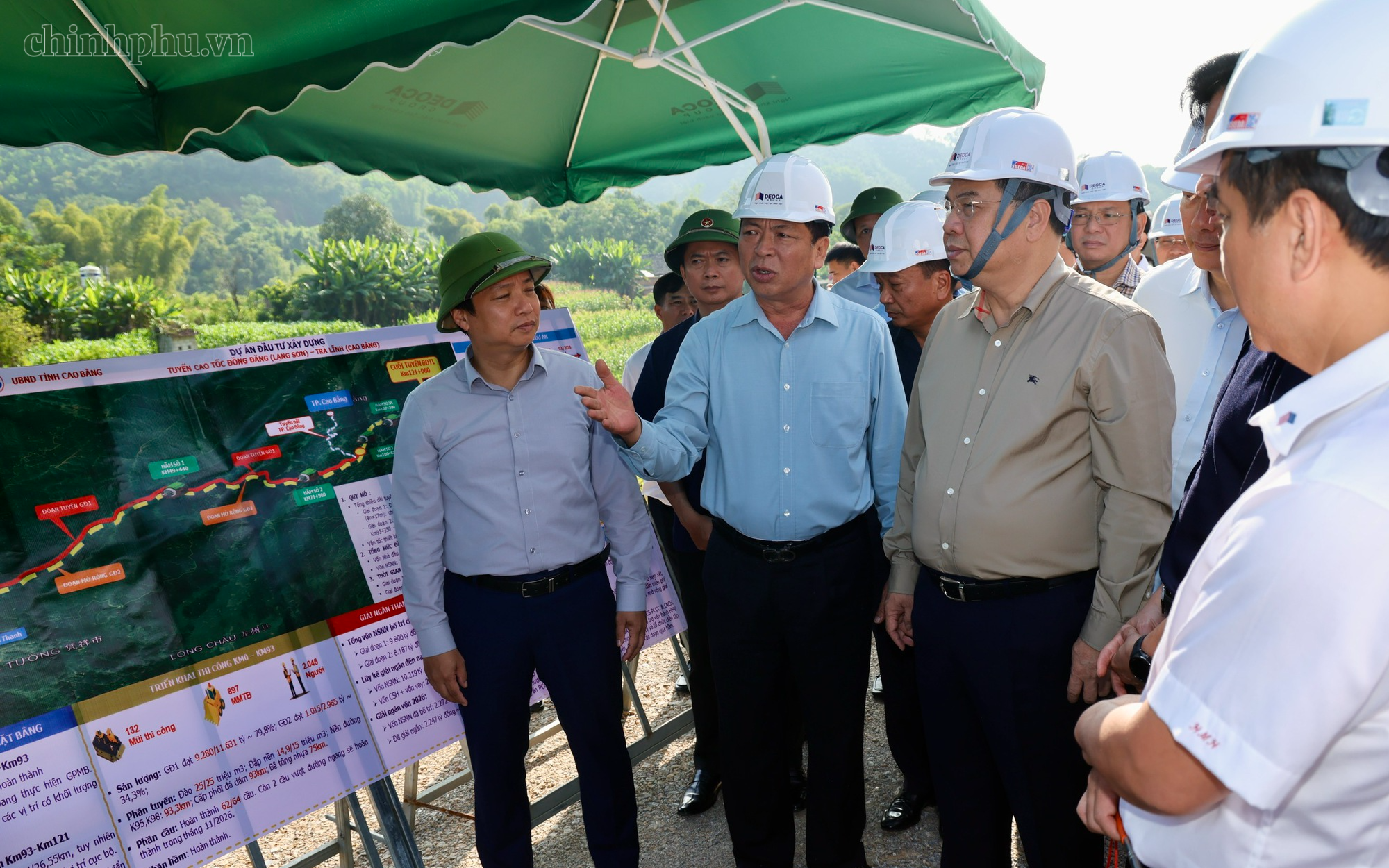 Phó Thủ tướng Thường trực Phạm Gia Túc đôn đốc tiến độ cao tốc Đồng Đăng - Trà Lĩnh, sớm đưa vào khai thác phục vụ nhân dân