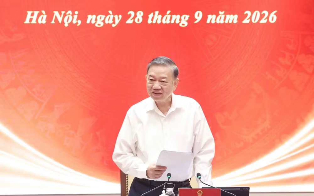 Tổng Bí thư, Chủ tịch nước Tô Lâm: Sớm khắc phục căn bản tình trạng thực thi pháp luật được xem là khâu yếu
