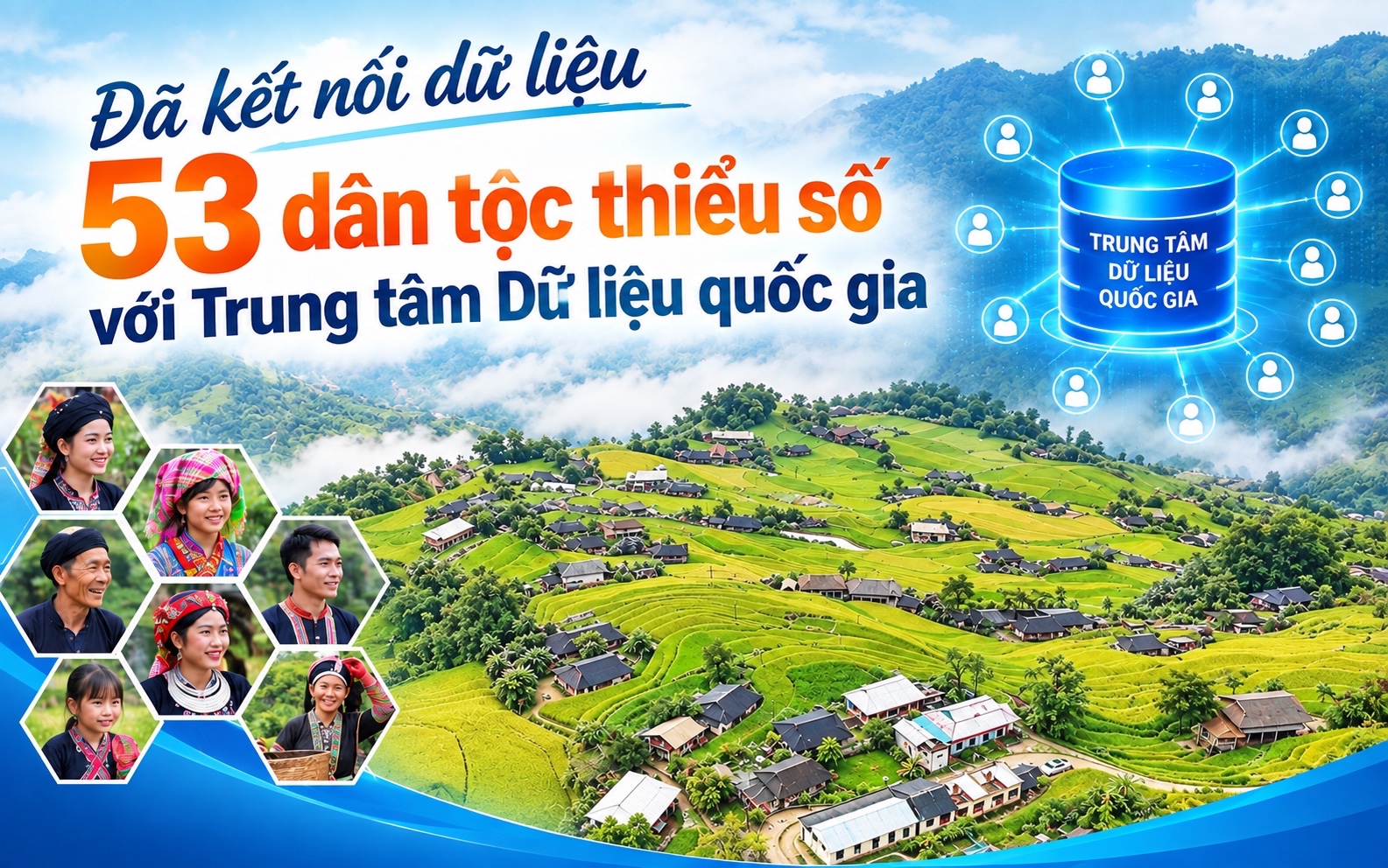 Đã kết nối dữ liệu 53 dân tộc thiểu số với Trung tâm Dữ liệu quốc gia- Ảnh 1.
