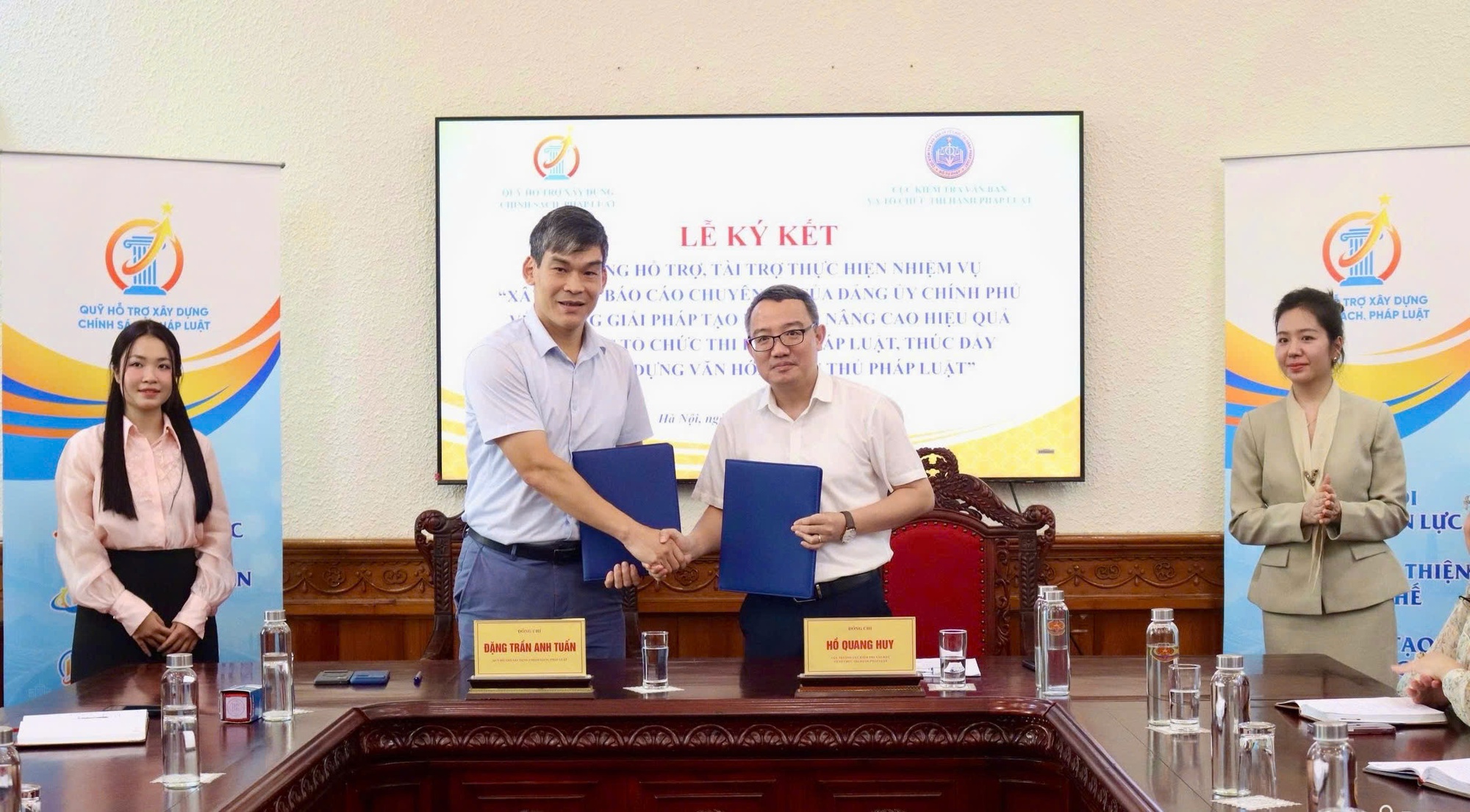 Kết nối, bổ sung nguồn lực cho công tác xây dựng và tổ chức thi hành pháp luật- Ảnh 1.