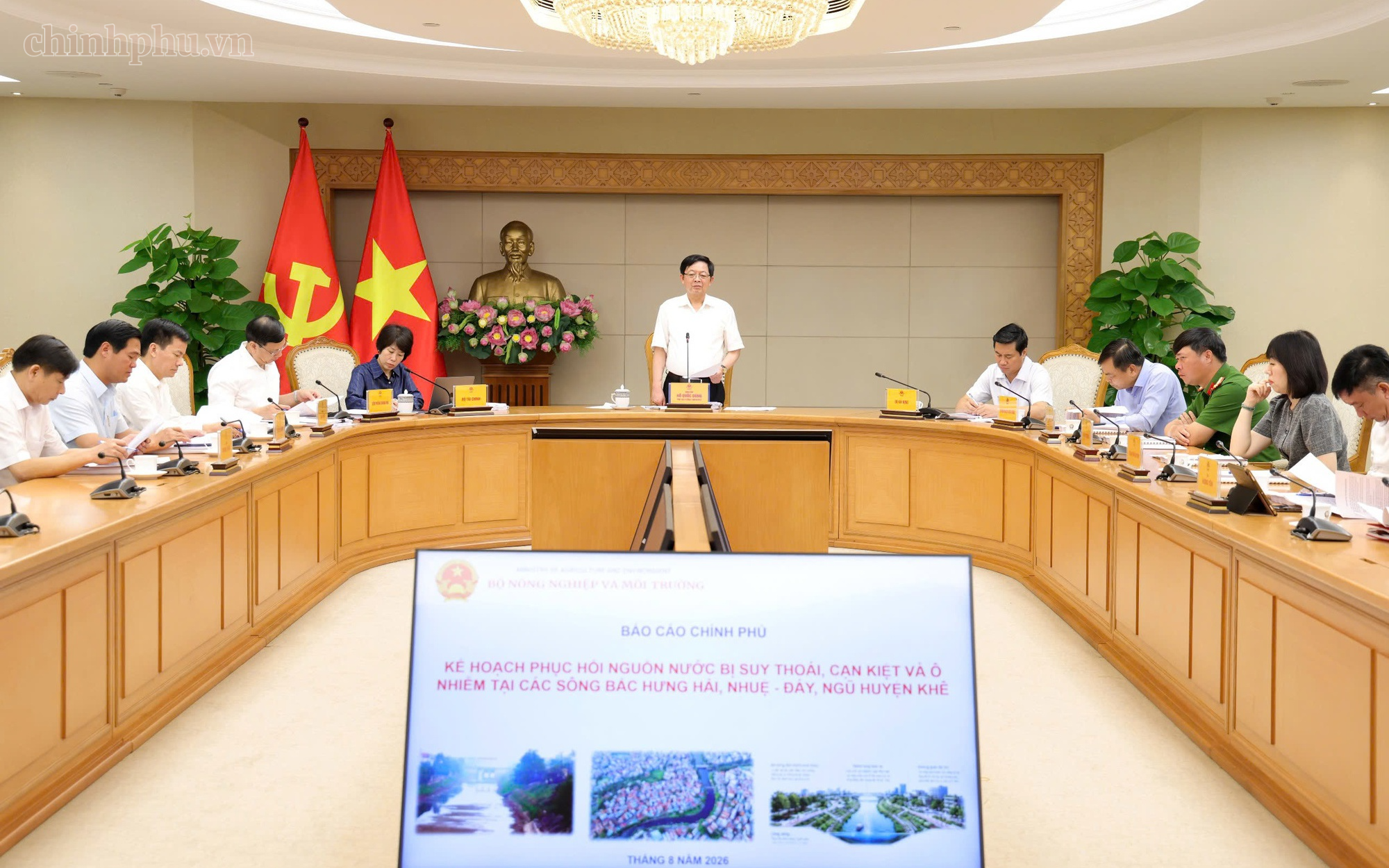 Phục hồi sông Bắc Hưng Hải, Nhuệ - Đáy, Ngũ Huyện Khê theo lộ trình, bảo đảm hiệu quả đầu tư