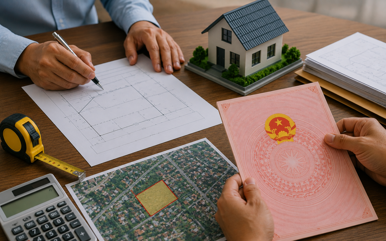 Sổ đỏ cấp năm 2007 có phải xác định lại diện tích đất ở?