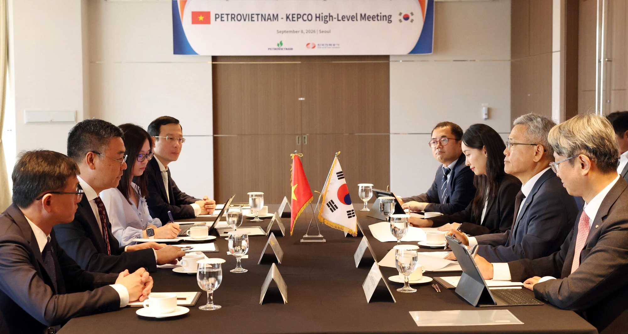 Petrovietnam và Kepco thúc đẩy hợp tác triển khai các dự án điện hạt nhân- Ảnh 1.