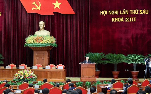 Sixth plenum of 13th Party Central Committee wraps up  - Ảnh 1.