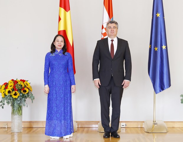 Croatian President backs all-faceted ties with Viet Nam  - Ảnh 1.