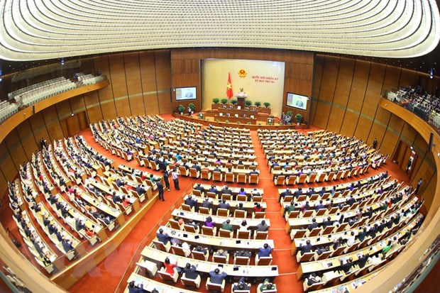 Fourth session of 15th National Assembly opens - Ảnh 1.