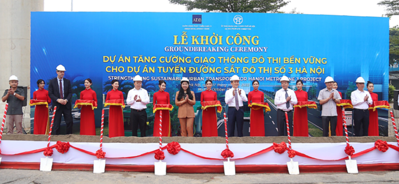 ADB helps enhance sustainable transport for Ha Noi Metro Line 3