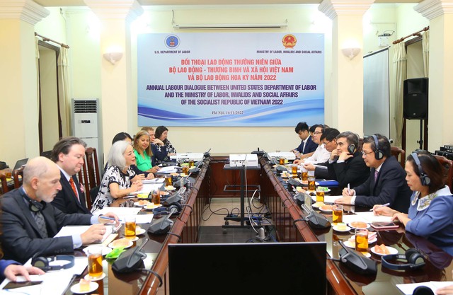 Dialogue promotes Viet Nam-U.S. labor cooperation - Ảnh 1.