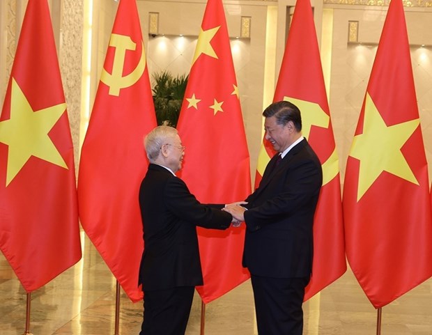 Party chief sends thank-you message to Chinese leader following official visit - Ảnh 1.