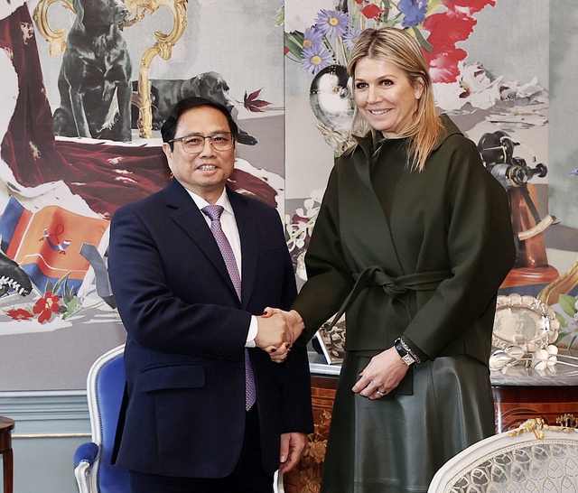 Queen of Netherlands vows to support Viet Nam in launching National Comprehensive Financial Strategy - Ảnh 1.