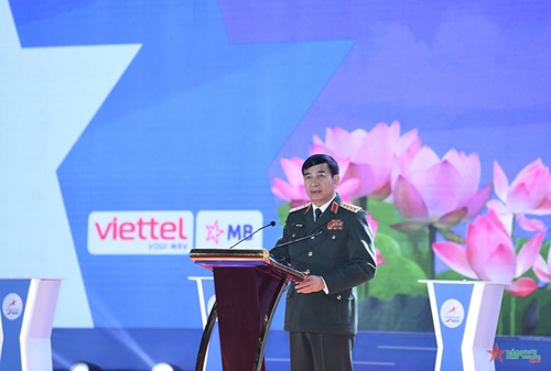 Viet Nam International Defense Expo 2022: Welcome message of Minister of National Defense  - Ảnh 1.