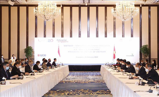 President witnesses signing of US$11 billion deals between Viet Nam, Singapore  - Ảnh 1.