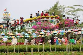 Sa Dec Flower Village, an attractive destination in Tet - Ảnh 9.