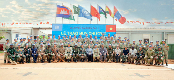 Vietnamese field hospital in South Sudan awarded UN medal - Ảnh 1.