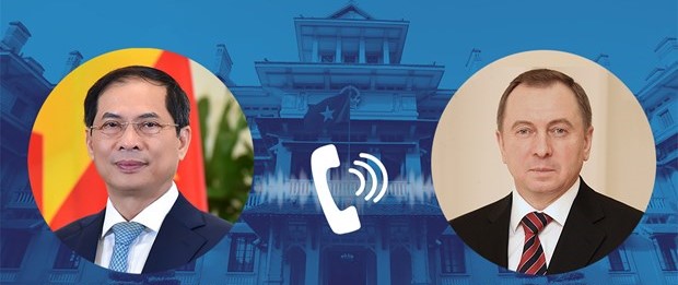 FM holds phone talks with Belarusian counterpart  - Ảnh 1.