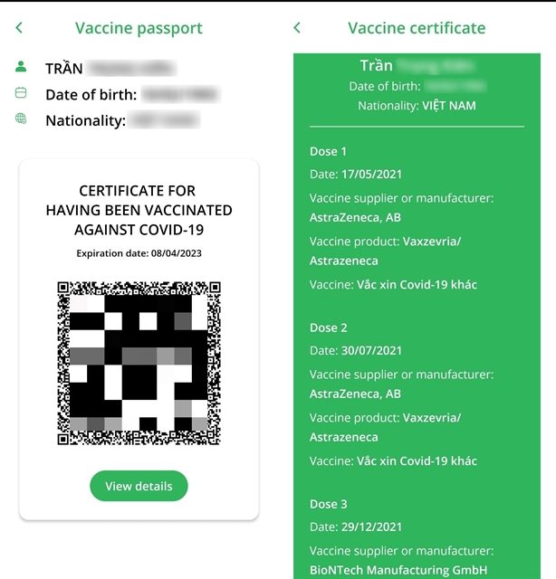 Nearly one million Vietnamese own vaccine passport - Ảnh 1.