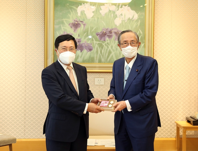 Deputy PM meets Japan’s Government, parliament leaders  - Ảnh 4.