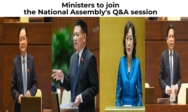Four Governmental leaders to partake in Q&A session - Ảnh 1.