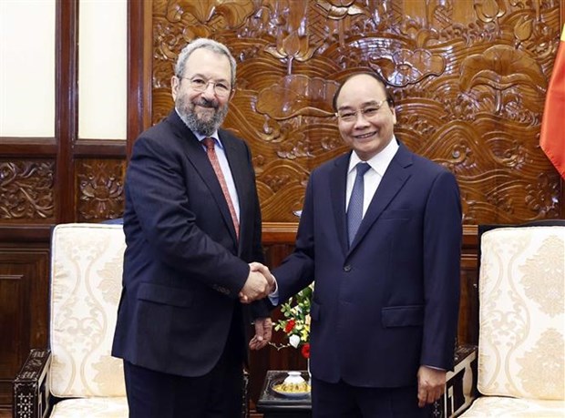 President hosts reception for former Israeli Prime Minister Ehud Barak - Ảnh 1.