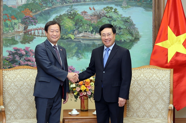Deputy Prime Minister receives JICA Executive Senior Vice President - Ảnh 1.