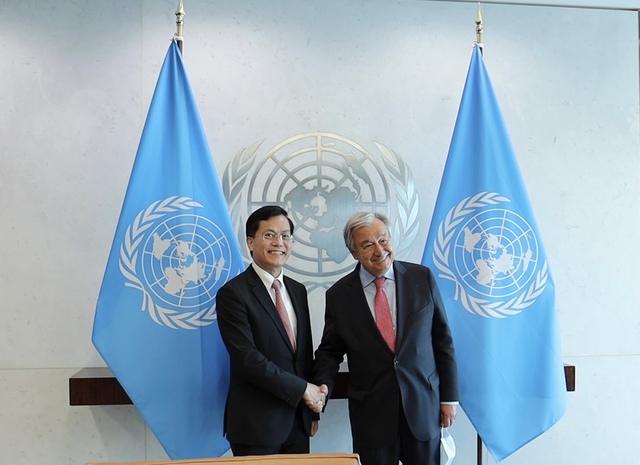 UN Secretary-General lauds Viet Nam’s contributions to UN  - Ảnh 1.