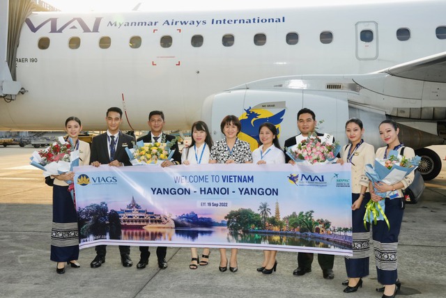 First direct air route connecting Viet Nam, Myanmar operates  - Ảnh 1.