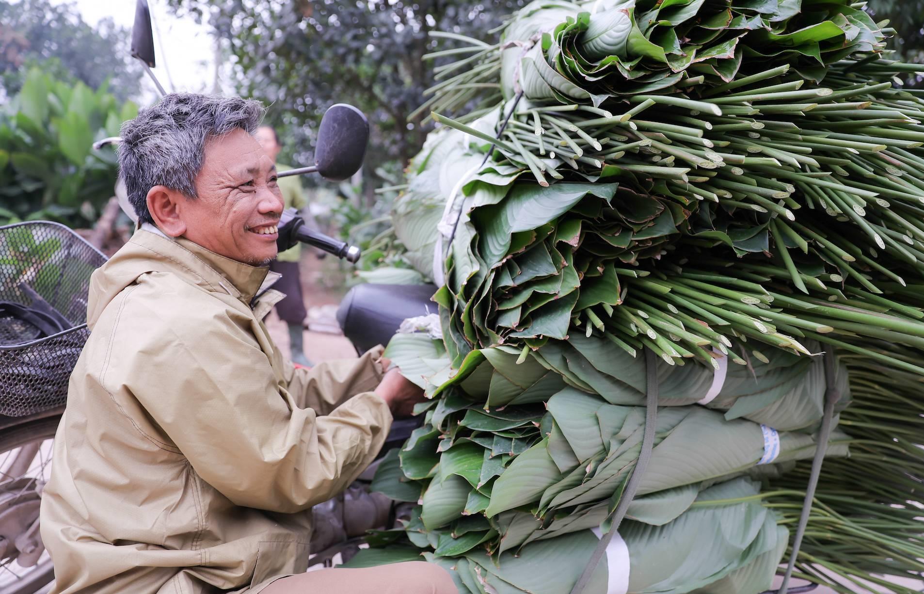 C'est une p&eacute;riode charg&eacute;e dans le village de Trang Cat, la capitale des feuilles de dong - Ảnh 3.