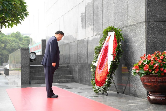 Chinese Party chief pays tribute to President Ho Chi Minh- Ảnh 3.