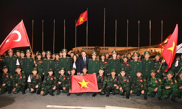 Viet Nam sends soldiers to Turkey for quake rescue mission  - Ảnh 1.