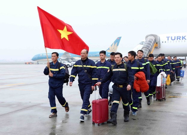 Vietnamese rescue team completes mission in Turkey - Ảnh 1.