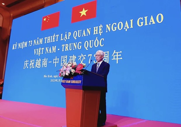 Celebrating 73rd anniversary of Viet Nam-China diplomatic ties - Ảnh 1.