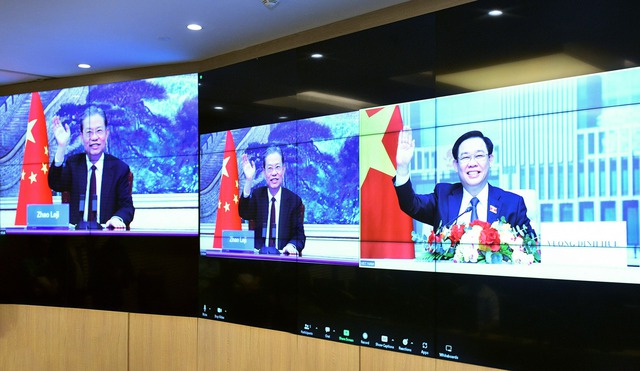 Top Vietnamese, Chinese legislators hold online talks - Ảnh 3.