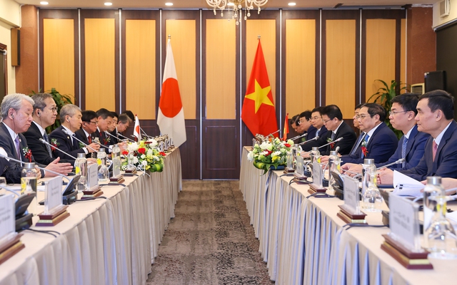 Prime Minister calls on Japan to invest in new sectors in Viet Nam  - Ảnh 1.