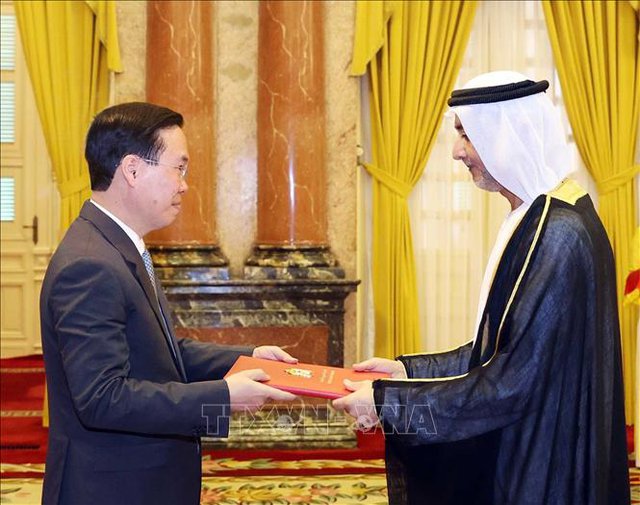President receives credentials of new ambassadors  - Ảnh 1.