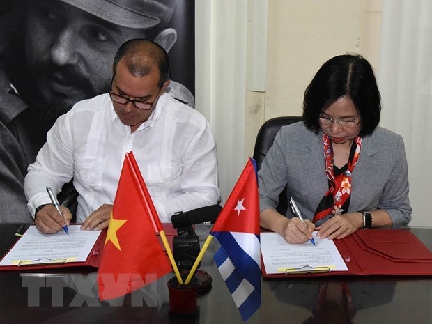 Vietnamese, Cuban news agencies strengthen cooperation - Ảnh 1.