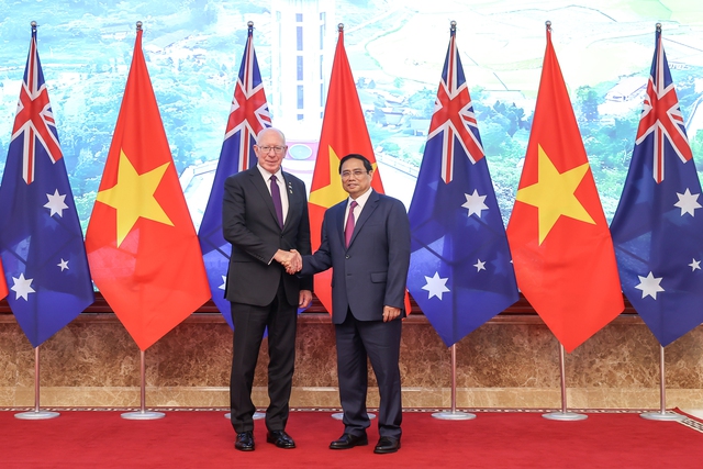 Prime Minister hosts Australian Governor-General - Ảnh 1. Prime Minister hosts Australian Governor-General - Ảnh 1.
