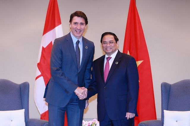 Prime Minister meets Indian, Canadian counterparts in Japan - Ảnh 2.