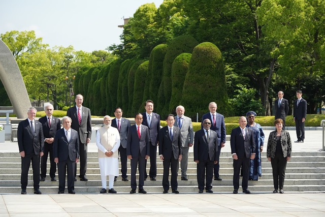Prime Minister delivers peace message at G7 session - Ảnh 1.