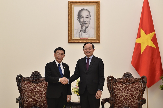 DPM receives Lao Minister of Home Affairs - Ảnh 1.