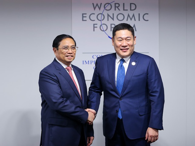 Prime Minister meets New Zealand, Mongolia, and Barbados counterparts at WEF meeting  - Ảnh 3.