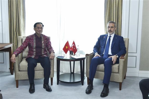 Foreign Minister meets counterparts on sidelines of ASEAN Summit  - Ảnh 4.