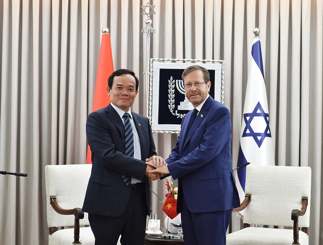 Deputy PM meets Israeli President - Ảnh 1.