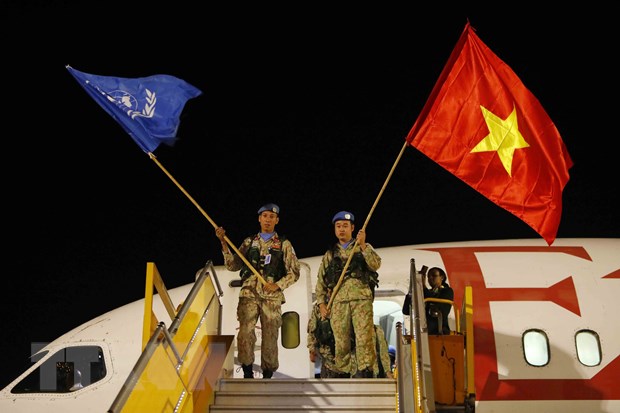Military Engineering Unit Rotation 1 returns home from Abyei - Ảnh 1.