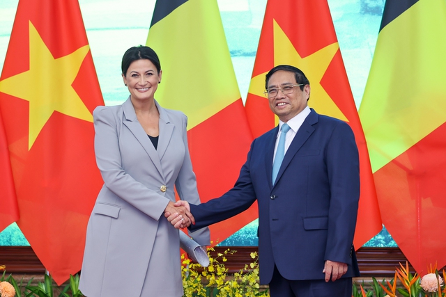 Prime Minister urges Viet Nam, Belgium to raise bilateral trade to US$7 bln  - Ảnh 1.
