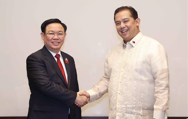 Top Vietnamese legislator meets foreign leaders in Jakarta  - Ảnh 3.