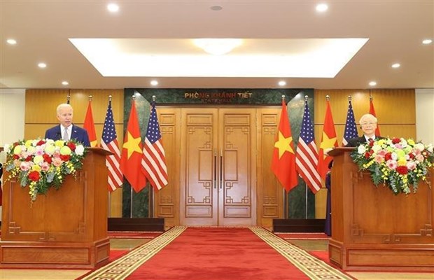 Joint Leaders’ Statement on elevating Viet Nam-U.S. ties to comprehensive strategic partnership - Ảnh 2.