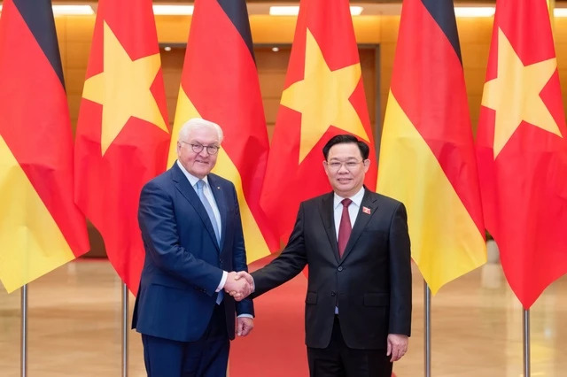 Top legislator meets German President- Ảnh 1.